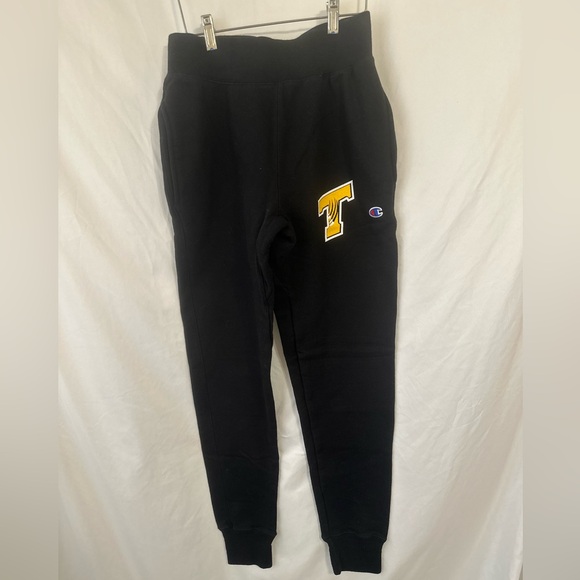 Champion Reverse Weave Black Joggers - Picture 1 of 4